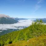 Nebel über dem Pustertal, Nebel, Nebelbank, Pustertal, Wettererscheinung, Wettererscheinungen