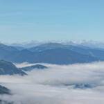 Nebel über dem Pustertal, Nebel, Nebelbank, Pustertal, Wettererscheinung, Wettererscheinungen