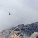 Aufstiegsanlage, Berg, Berge, Bergstation, Freccia nel cielo, Kabine, Mittelstation, Seilbahn, Seilbahn Tofana di Mezzo, Seilbahnstation, Tofana di Mezzo, Tofane Seilbahn