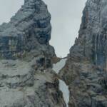 Auf dem Grat, Ampezzaner Dolomiten, Berggrat, Dolomiti Ampezzane, Dolomiti d’Ampezzo, Firn, Grat, Gratwanderung, Tofana, Tofane, Tofane Gruppe, Tofane-Gruppe, Tofanegruppe