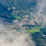 Cortina d’Ampezzo, Ampezzaner Tal, Belluno, Cortina, Cortina d’Ampezzo, Vallata d’Ampezzo, Valle d’Ampezzo, Venetien, Veneto, Vogelperspektive