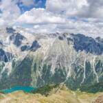 Antholzer See, Antholzer Tal, Berg, Berge, Berglandschaft, Gebirge, Gebirgslandschaft, Hohe Tauern, Naturpark, Obersee, Rieserferner, Rieserferner Ahrn, Rieserfernergruppe, Rote Wand, Rote Wand Ausblick, See, lago, lake