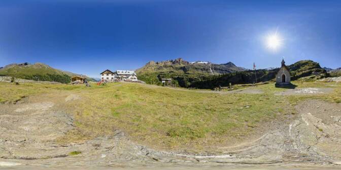 360° Rund-um-Panorama Zufallhütte