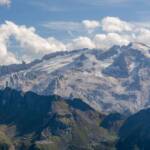 Blick zur Marmolada, Berg, Berge, Marmolada, Marmolata, Punta Penia, Punta Rocca