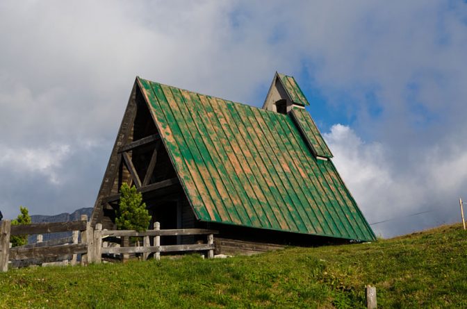 Kapelle am Passo Giau