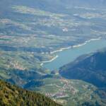 Lago di Santa Giustina, Catena delle Maddalene, Gewässer, Ilmenkamm, Lago di Santa Giustina, Nonsberg, Nonstal, San Giustina See, See, Stausee, Val di Non, Valle di Non, lago, lake