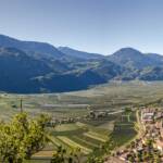 Etschtal, Terlan, Vogelperspektive