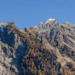 Erster Schnee auf Pfandlspitz, Berg, Berge, Herbst, Herbstfärbung, Passeiertal, Pfandlspitz, autumn, autunno