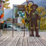 Andreas Hofer Platz, Andreas Hofer, Andreas Hofer Platz, Passeiertal, Platz, Skulptur, St. Leonhard in Passeier