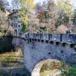 Steinerner Steg, Bogenbrücke, Brücke, Fluss, Fluß, Meran, Passer, Steinbrücke, rio, river