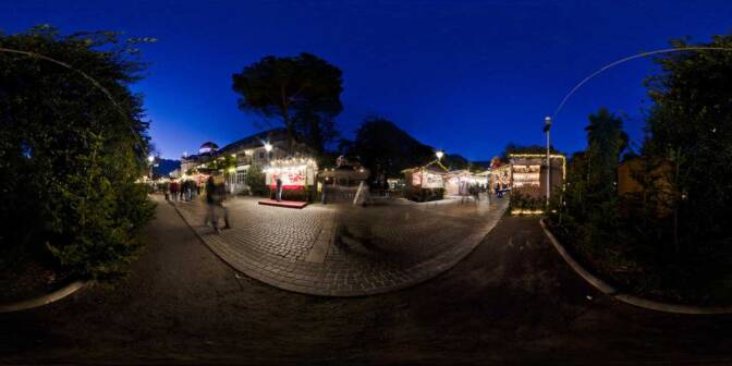 360, 360°, Meraner Advent, Rund-um-Panorama, Weihnachtsmarkt