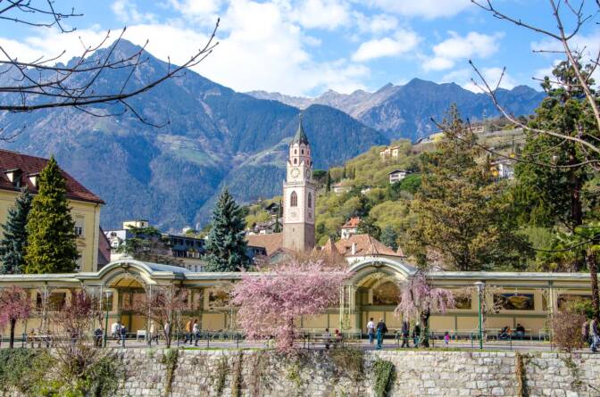 Meran, Winterpromenade