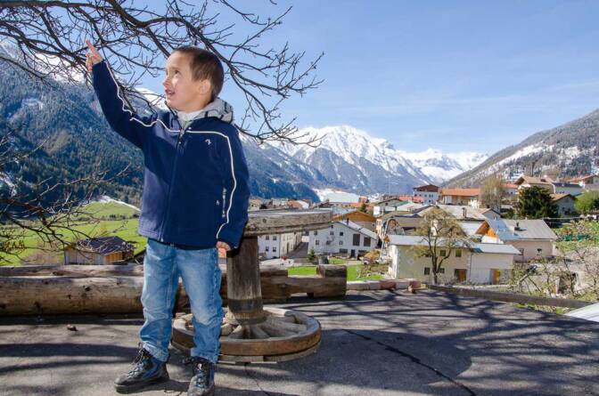 Von Taufers im Münstertal im Vinschgau nach Glurns