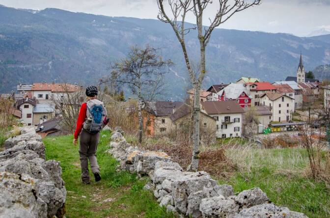 Zurück ins zimbrische Dorf Lusern