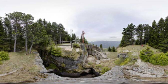 Untere Festung Lusern - Vorposten Oberwiesen - Werk Lusern