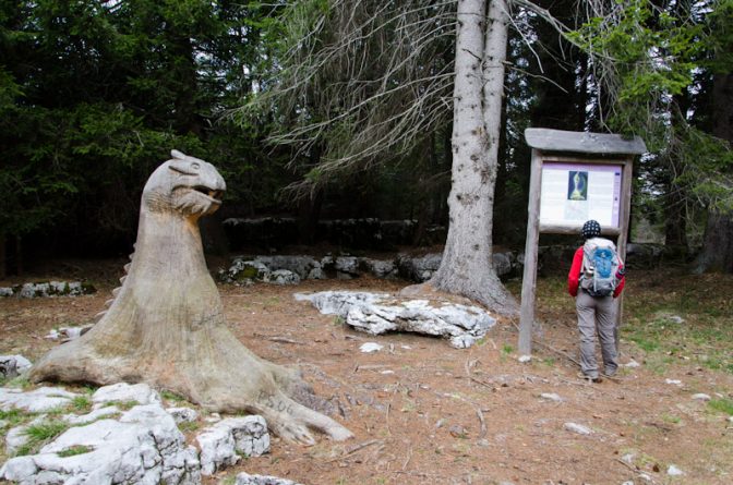 Drache am zimbrischen Phantasieweg