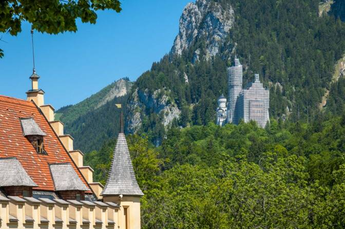 Schloss Hohenschwangau und Schloss Neuschwanstein