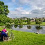 In Edinburgh in Schottland, Edinburgh, Großbritannien, Inverleith Park, Schottland, UK, United Kingdom