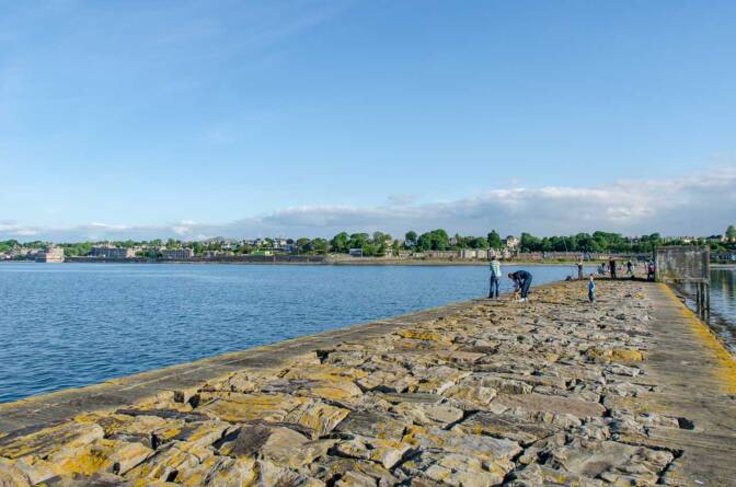 Mündung Fluss Forth oder Nordsee das ist hier die Frage...