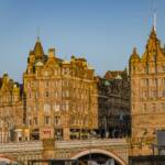 In Edinburgh in Schottland, Edinburgh, Großbritannien, Schottland, UK, United Kingdom