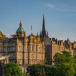 In Edinburgh in Schottland, Edinburgh, Großbritannien, Schottland, UK, United Kingdom