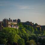 In Edinburgh in Schottland (Edinburgh Castle), Castel, Castle, Edinburgh, Großbritannien, Schloss, Schlösser, Schottland, UK, United Kingdom, castello, chateau