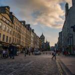 In Edinburgh in Schottland, Edinburgh, Großbritannien, Schottland, UK, United Kingdom