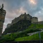 In Edinburgh in Schottland (Edinburgh Castle), Castel, Castle, Edinburgh, Großbritannien, Schloss, Schlösser, Schottland, UK, United Kingdom, castello, chateau