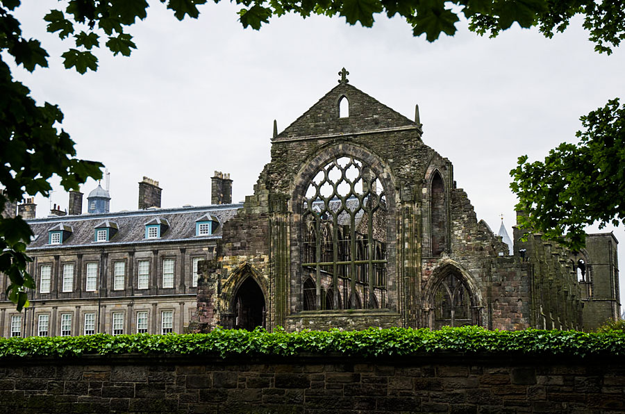 Palace of Holyroodhouse Edinburgh Schottland