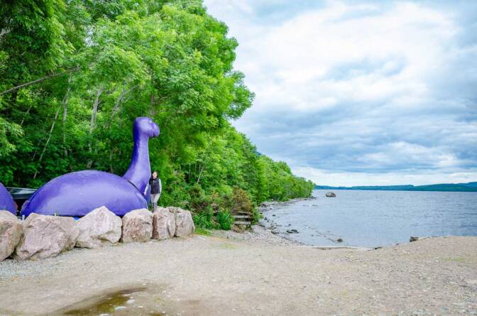 Nessi ist natürlich auch hier!