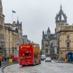 Edinburgh Schottland, Bus, Edinburgh, Schottland