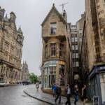 Edinburgh Schottland, Edinburgh, Schottland, Straße, Victoria Street, strada, street