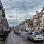 Schottland Edinburgh, Edinburgh, Schottland, Straßenzug