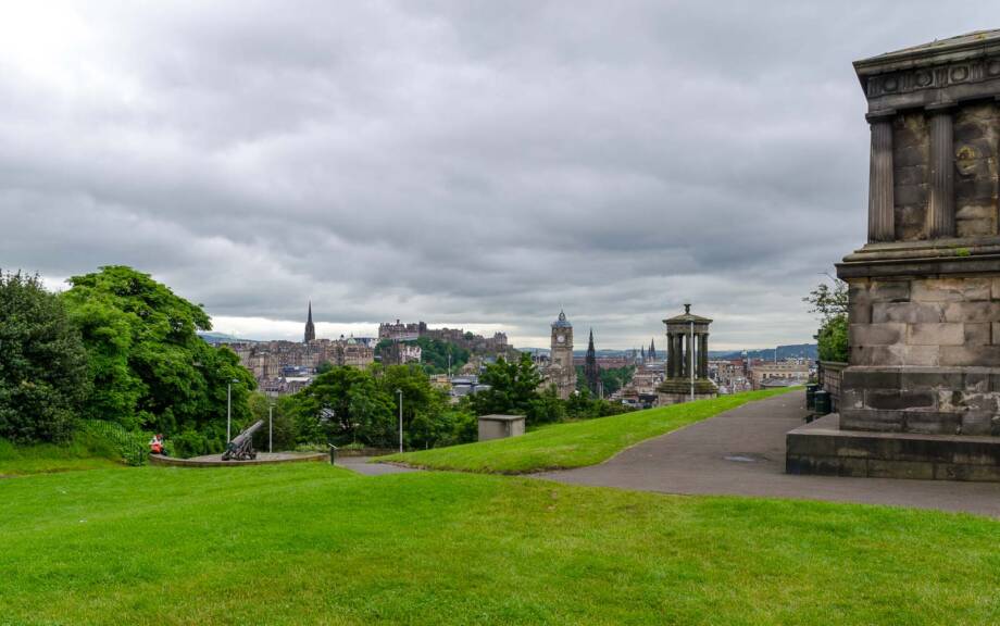Calton Hill, Edinburgh, Großbritannien, Schottland, UK, United Kingdom