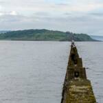 Cramond Island Edinburgh, Cramond, Edinburgh, Großbritannien, Insel, Island, Schottland, UK, United Kingdom, isola
