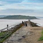 Cramond Island Edinburgh, Cramond, Edinburgh, Großbritannien, Insel, Island, Schottland, UK, United Kingdom, isola