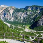 Col dles Forzöres, Dolomiten, Fanes, Fanestal, Gadertal, Muntejela de Senes, Pedrü, Senes Alpen, Südtirol, Zaun