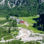 Abteital, Alto Adige, Badia, Dolomiten, Fanes, Fanes Berge, Fanes Gruppe, Fanestal, Gadertal, Gruppo Fanes, Naturpark Fanes-Sennes-Prags, Parkplatz, Pedrü, South Tyrol, Sudtirol, Sudtirolo, Suedtirol, Südtirol, Val Badia