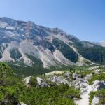 Abteital, Alto Adige, Badia, Croda Ciamin, Dolomiten, Fanes, Fanes Berge, Fanes Gruppe, Furcia dei Fers, Gadertal, Gruppo Fanes, Latschen, Naturpark, Naturpark Fanes-Sennes-Prags, South Tyrol, Sudtirol, Sudtirolo, Suedtirol, Südtirol, Val Badia
