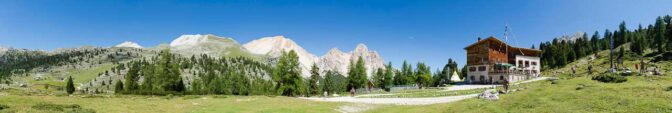 360° vor der Fanes Hütte