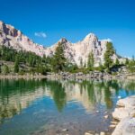 Abteital, Alm, Alto Adige, Badia, Fanes, Fanes Alm, Fanes Berge, Fanes Gruppe, Gadertal, Gruppo Fanes, Lè Vert, Lè Vert See, Matte, Naturpark Fanes-Sennes-Prags, See, South Tyrol, Sudtirol, Sudtirolo, Suedtirol, Südtirol, Val Badia, Wasser, Weide, lago, lake