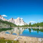 Abteital, Alm, Alto Adige, Badia, Bergsee, Fanes, Fanes Alm, Fanes Berge, Fanes Gruppe, Gadertal, Gruppo Fanes, Lè Vert, Lè Vert See, Matte, Naturpark Fanes-Sennes-Prags, See, South Tyrol, Sudtirol, Sudtirolo, Suedtirol, Südtirol, Val Badia, Wasser, Weide, lago, lake