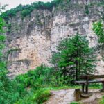 Bach, Bank, Fondo, IT, Italia, Italien, Italy, Nonsberg, Nonstal, Novella, Novellaschlucht, Schlucht, Sentiero del Mondino, Val di Non, Valle di Non, rasten