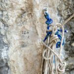 Bach, Fels, Felsen, Fondo, Karabiner, Novella, Schlucht, Sentiero del Mondino, klettern