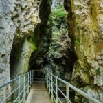 Canyon, Fondo, IT, Italia, Italien, Italy, Lago di Smeraldo, Rio Sass, See, Steg, lago, lake