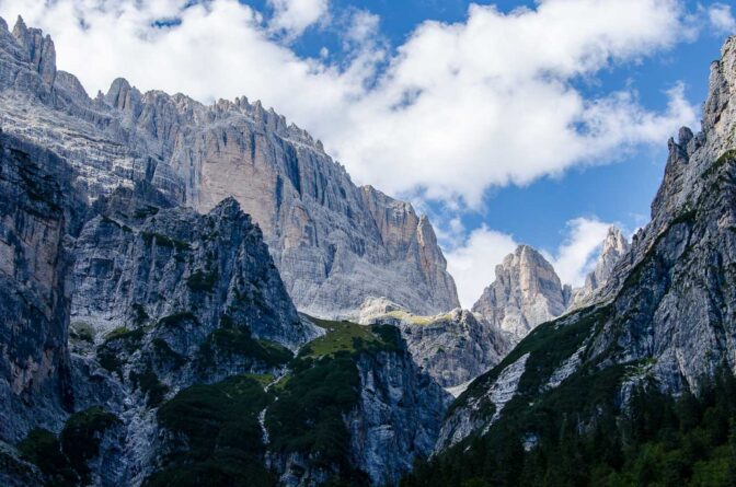 Wow was für eine Anblick – die Brenta Dolomiten