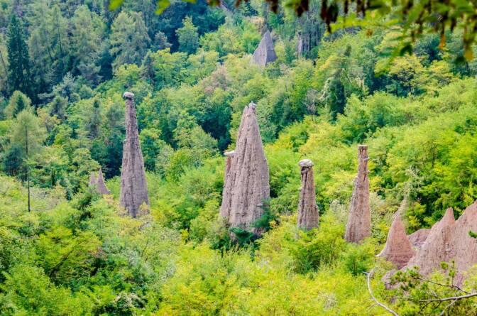 Erdpyramiden di Segonzano