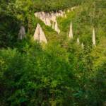 Erde, Erdpyramide, Erdpyramiden, Erdpyramiden di Segonzano, Pyramiden, Segonzano, Sehenswürdigkeit, TN, Trentino, piramidi, piramidi di terra