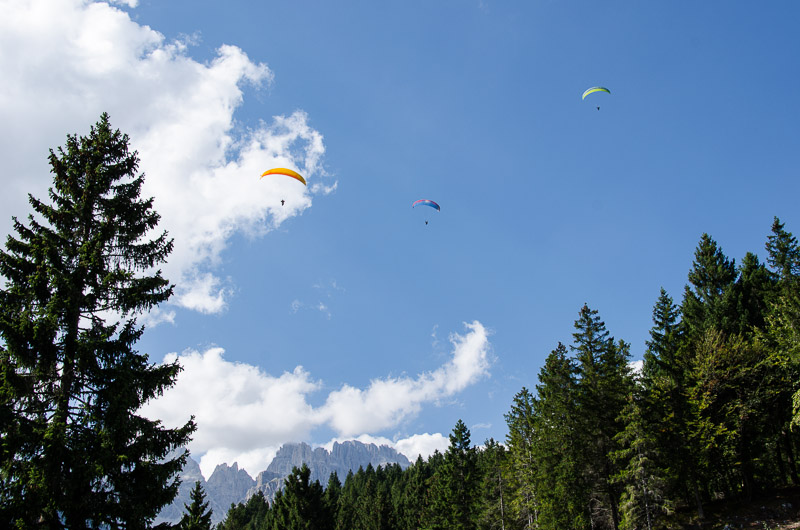 Paragliding, Gleitschirme