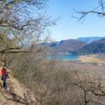 Tramin-Kalterer See, Kalterer See, Kalterer Seeweg, Kalterersee, See, Winter, inverno, lago, lake, weiße Jahreszeit, winter